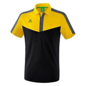 Erima Squad Poloshirt gelb/schwarz/slate grey Erwachsene 1112016...