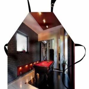 Abakuhaus Kochschürze "Höhenverstellbar Klare Farben ohne verblassen", Modern Pool-Spiel Snooker Tisch