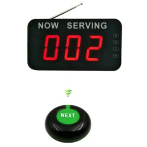 Queue Manage System Wireless Queue Call System with Queue Number Display