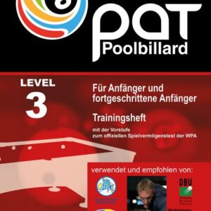 PAT Pool Billard Trainingsheft Level 3
