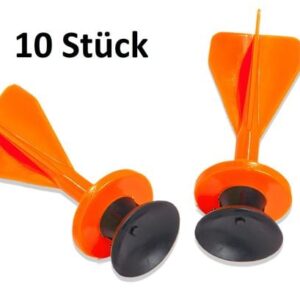 Bestsaller 4209 - Sicherheits-Saugnapf-Darts orange, für HOLZ-Armbrüste, 10er Set