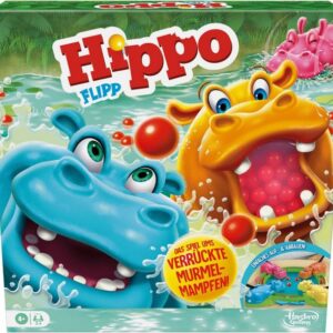 Hasbro Spiel, Familienspiel Hasbro Gaming, Hippo Flipp