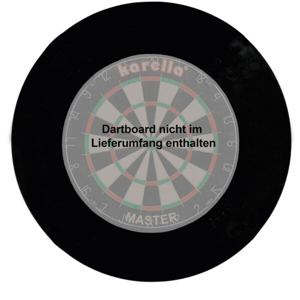 Karella - Auffangring für Dartspiele Catchring schwarz