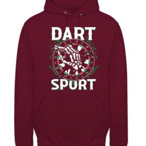 Quattro Formatee Kapuzenpullover Dart Sport - Dartscheibe Dartpfeil Dartspieler Unisex Hoodie (1-tlg)