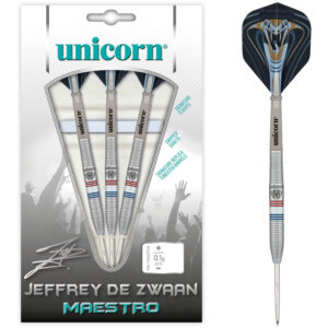Unicorn Maestro Jeffrey de Zwaan P2 Steel Darts 23 g