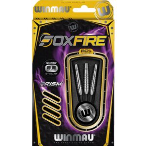 Winmau - Foxfire Darts 80% Wolfram 22 Gramm - Zilver