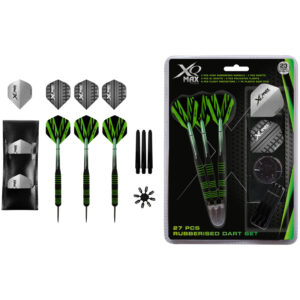 XQ Max Black / Green Steel Dart Set Mehrfarbig 23 g