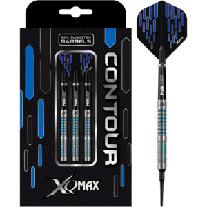 XQ Max Contour M2 Soft Darts Schwarz/Blau 19 g