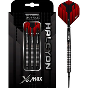 XQ Max Halcyon M3 Soft Darts Schwarz/Rot 19 g