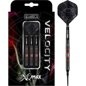 XQ Max Velocity Soft Darts Schwarz 18 g