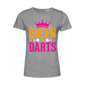 Nachhaltiges T-Shirt Damen Queen of Darts