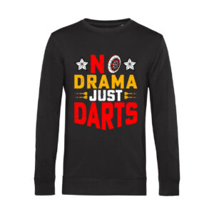 Nachhaltiges Sweatshirt Herren No Drama Just Darts