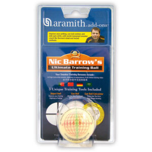 Aramith - Nic Barrow's Ultimate Snooker Trainingsball 52.4mm - Wit
