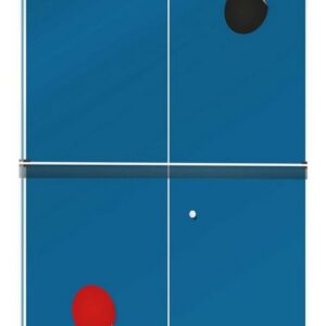 Posterlounge Acrylglasbild Editors Choice, Tischtennis Match, Jugendzimmer Illustration