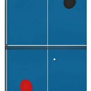 Posterlounge Leinwandbild Editors Choice, Tischtennis Match, Jungenzimmer Illustration